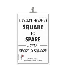 Load image into Gallery viewer, Spare a Square Poster