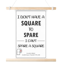 Load image into Gallery viewer, Spare a Square Poster