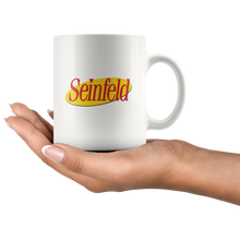 Load image into Gallery viewer, Seinfeld Logo White Mug