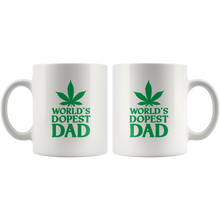 Load image into Gallery viewer, World's Dopest Dad Mug W