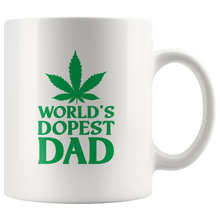 Load image into Gallery viewer, World's Dopest Dad Mug W