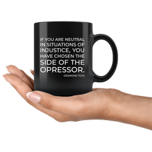 Load image into Gallery viewer, Desmond Tutu Black Mug