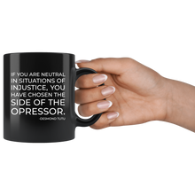 Load image into Gallery viewer, Desmond Tutu Black Mug
