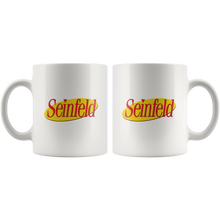 Load image into Gallery viewer, Seinfeld Logo White Mug