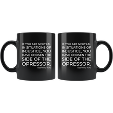 Load image into Gallery viewer, Desmond Tutu Black Mug