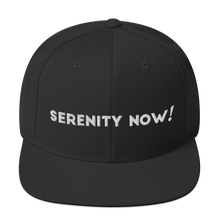 Load image into Gallery viewer, Serenity Now Frank Costanza Snapback Hat
