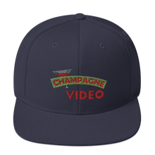 Load image into Gallery viewer, Champagne Video Store Snapback Hat
