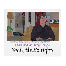 Load image into Gallery viewer, David Puddy Staring scene Throw Blanket