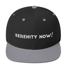 Load image into Gallery viewer, Serenity Now Frank Costanza Snapback Hat