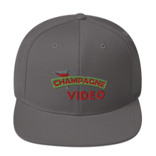 Load image into Gallery viewer, Champagne Video Store Snapback Hat