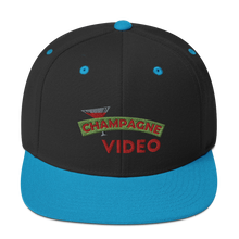 Load image into Gallery viewer, Champagne Video Store Snapback Hat