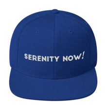 Load image into Gallery viewer, Serenity Now Frank Costanza Snapback Hat