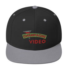 Load image into Gallery viewer, Champagne Video Store Snapback Hat