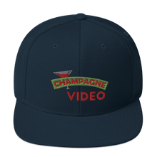Load image into Gallery viewer, Champagne Video Store Snapback Hat