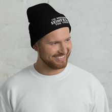 Load image into Gallery viewer, I'm Missing Seinfeld For This Cuffed Beanie