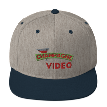 Load image into Gallery viewer, Champagne Video Store Snapback Hat