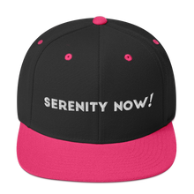Load image into Gallery viewer, Serenity Now Frank Costanza Snapback Hat