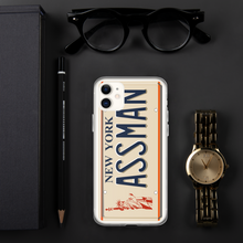 Load image into Gallery viewer, NY ASSMAN Plate iPhone Case