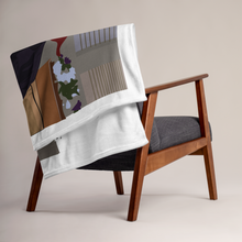 Load image into Gallery viewer, David Puddy Staring scene Throw Blanket