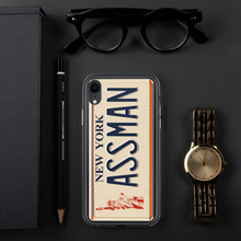 Load image into Gallery viewer, NY ASSMAN Plate iPhone Case