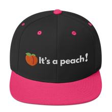 Load image into Gallery viewer, It's a peach Snapback Hat