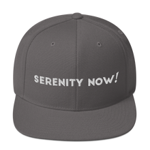 Load image into Gallery viewer, Serenity Now Frank Costanza Snapback Hat