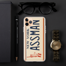 Load image into Gallery viewer, NY ASSMAN Plate iPhone Case