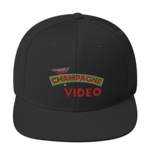Load image into Gallery viewer, Champagne Video Store Snapback Hat