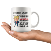 Load image into Gallery viewer, Other dads losers trump mug