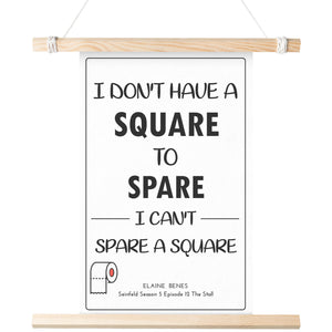Spare a Square Poster