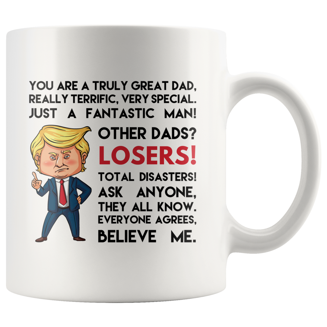 Other dads losers trump mug