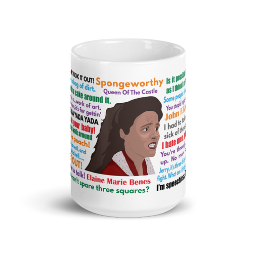 Elaine Benes Quotes Mug