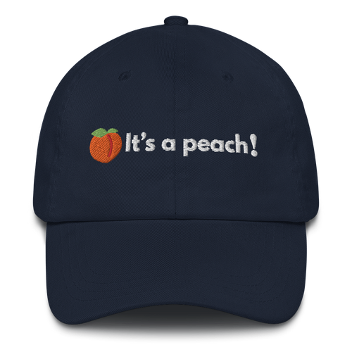 It's a peach! Dad hat