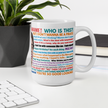 Load image into Gallery viewer, Jerry Seinfeld Quotes Mug