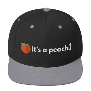 It's a peach Snapback Hat