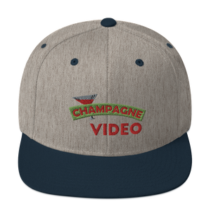 Champagne Video Store Snapback Hat