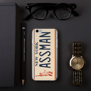 NY ASSMAN Plate iPhone Case