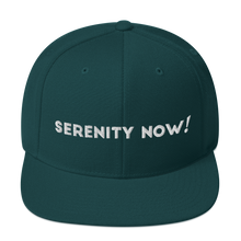 Load image into Gallery viewer, Serenity Now Frank Costanza Snapback Hat