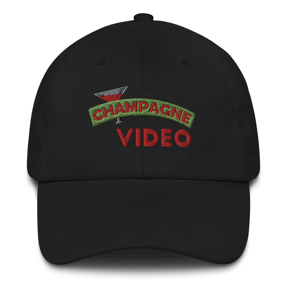 Champagne Video Store Baseball/Dad hat