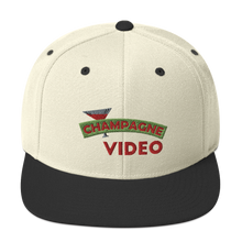 Load image into Gallery viewer, Champagne Video Store Snapback Hat
