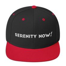 Load image into Gallery viewer, Serenity Now Frank Costanza Snapback Hat