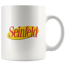 Load image into Gallery viewer, Seinfeld Logo White Mug